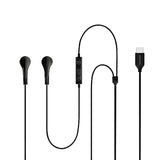Samsung Type-C black in ear headphones, model IC050.