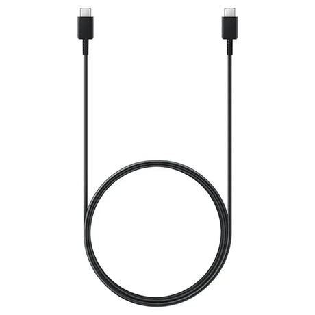 Samsung USB-C to USB-C cable, 3A, 1.8m, black.
