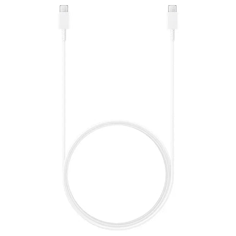 Samsung USB-C to USB-C cable, 3A, 1.8m, white.