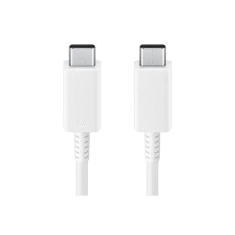 Samsung 5A USB-C to USB-C Cable 1.8 meter Cord 100W White.