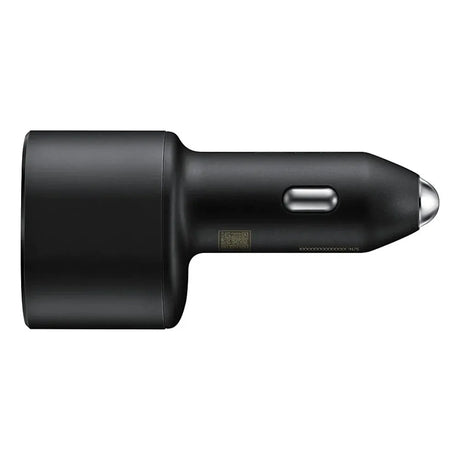 Samsung Includes black car charger, 45W.