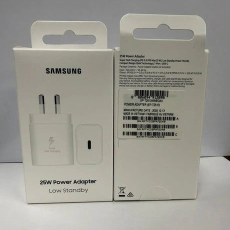 Samsung AC Charger 25W USB-C White.