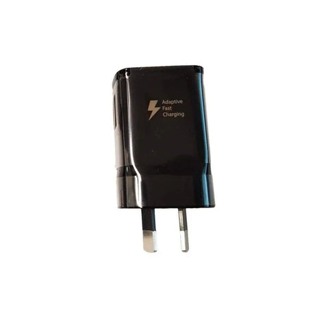 Black charger, 9V.