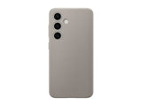 Samsung Vegan Leather Case for Galaxy S24, Taupe.