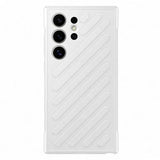 Samsung Galaxy light grey shield cover, model S24.