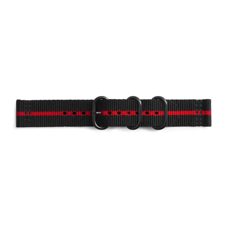 Samsung Strap Black/Red Gear Sport.