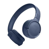 JBL Tune 520BT wireless on-ear headphones in blue