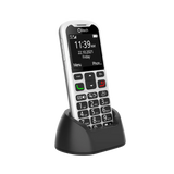 Olitech EasyMate 2 Seniors 4G Phone Big Buttons GPS Location Black/White.