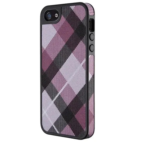 Speck FabShell MegaPlaid black phone cases.
