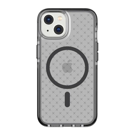 Evo MagSafe black check case, model Tech21.