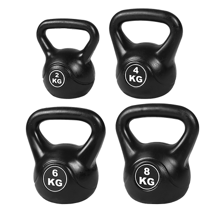 4pcs Exercise Kettle Bell Weight Set 20KG