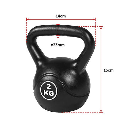 4pcs Exercise Kettle Bell Weight Set 20KG