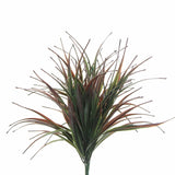 Artificial Brown Tipped Grass Plant UV Resistant 35cm