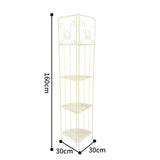 Bordeaux Corner Baker Stand 4-Shelf Unit 160cm