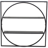 Eclipse Floating 2-Shelf Wall Hanging 60cm