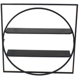 Eclipse Floating 2-Shelf Wall Hanging 60cm