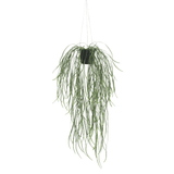 Artificial Hanging Potted Plant (Willow Leaf) 66cm UV Resistant