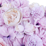Artificial Flower Wall Backdrop Panel 40cm x 60cm Faux Pink Flowers