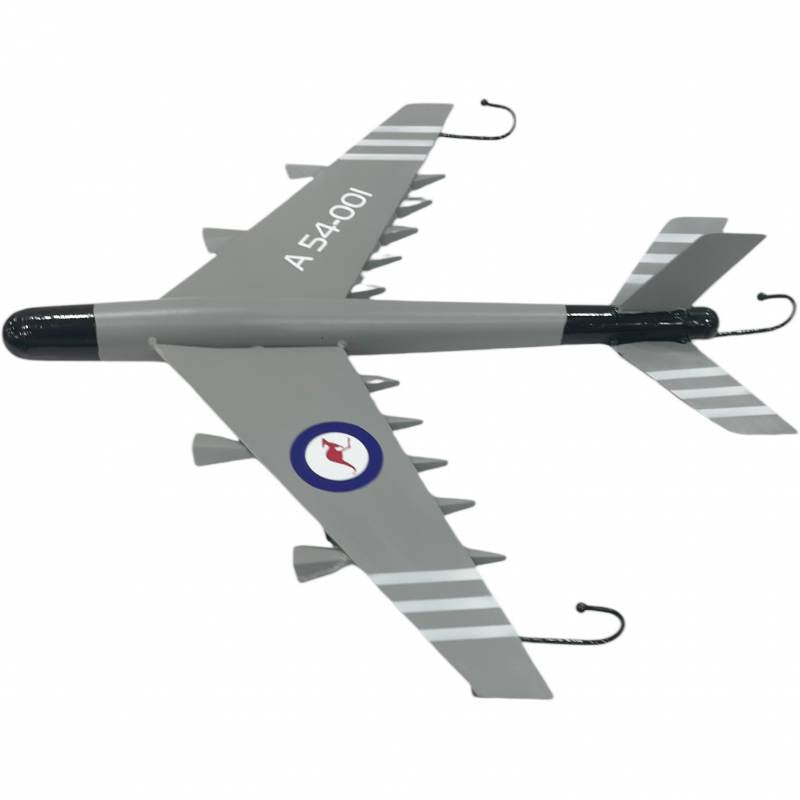 A54-001 Jet Fighter w Hanging Hooks 49cm