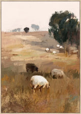 Grazing Sheep Artwork