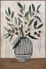 Olives in the Vase Tonal Artwork