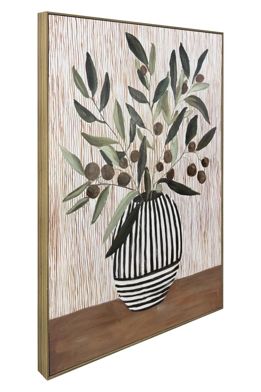 Olives in the Vase Tonal Artwork