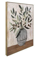 Olives in the Vase Tonal Artwork