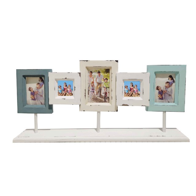 Antique 5 Collage Standing Photo Frame 70cm