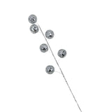 Bulk 12 Xmas Mirror Ball Pick 3.8cm Ball