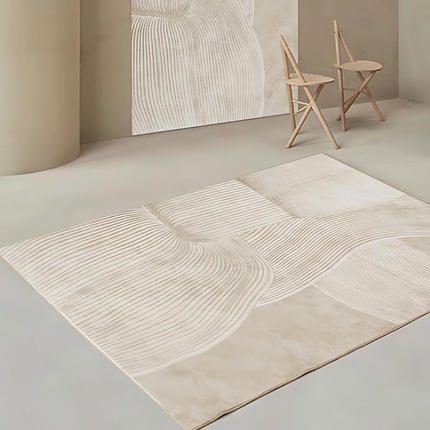 white Imitation Cashmere Rug 160cm＊240cm