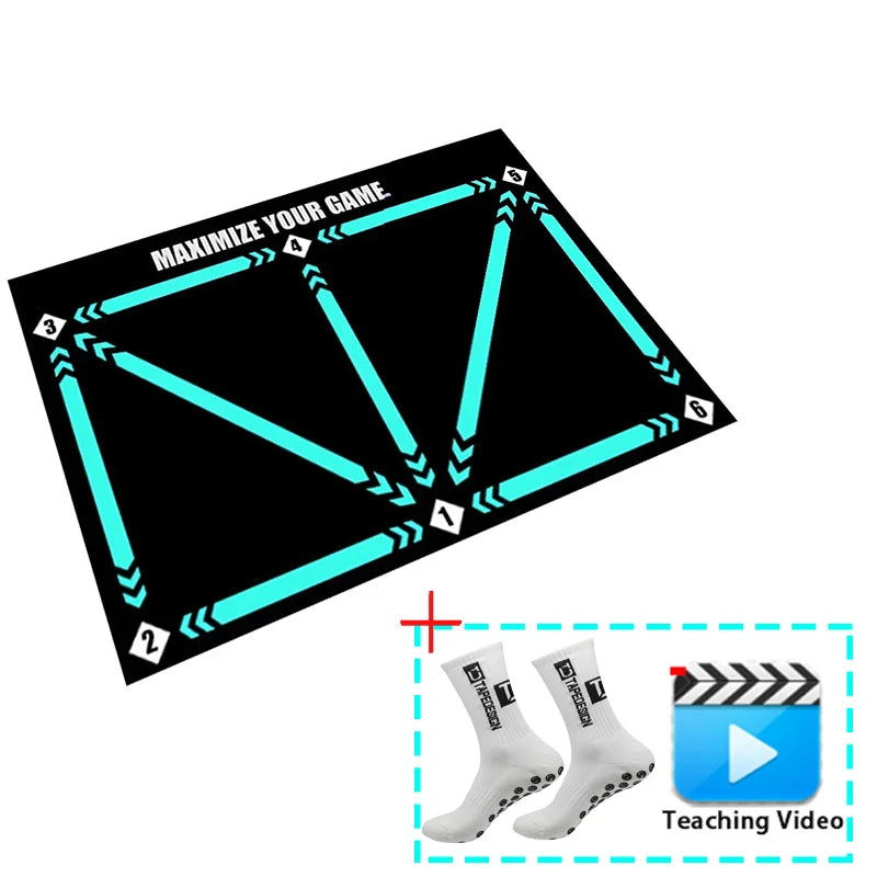 NNEOBA non-slip training mats, foldable.
