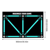 NNEOBA non-slip training mats, foldable.