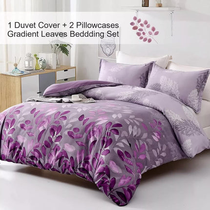 Soft Haven 3-Piece Duvet Cover Set - Long-Lasting Comfort-Queen