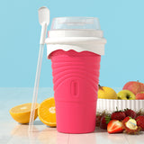 Red summer slushie cup, 500ml.