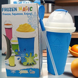 DIY blue maker cup.
