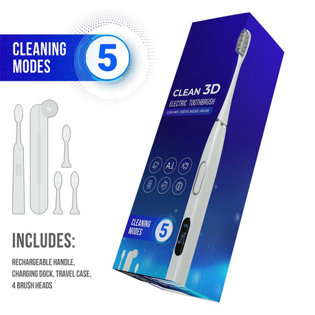 Sonictrek SmartWhite rechargeable oral care.