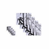 8 Pcs Clevinger MDF Placemats and Coasters Bamboo