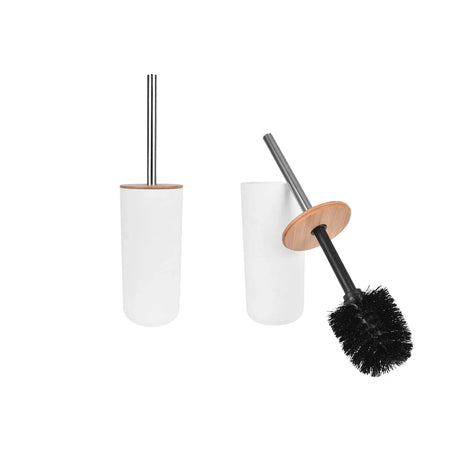Bamboo-Lid Clevinger toilet brush, 2 pcs.
