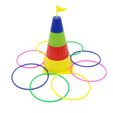 Kids Outdoor Sport Toys Funny Ring Toss Game Home Educational Toys
