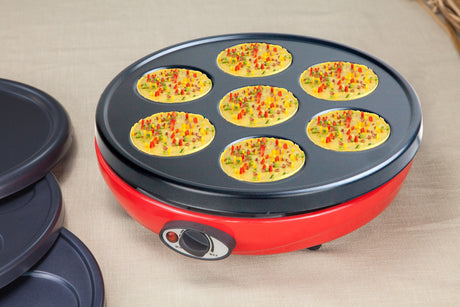 Electric griddle crepe maker.
