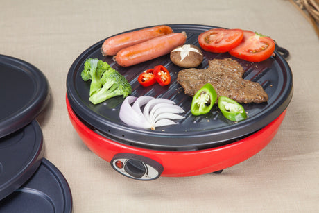 Electric griddle crepe maker.