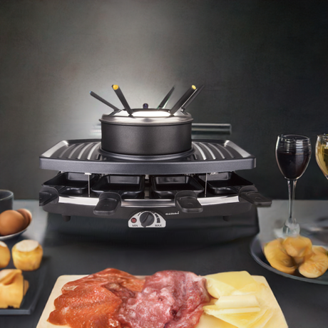 GALLIDEI grill, with a non-stick surface.