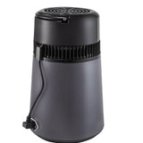 VEVOR Home Water Distiller Distilled Water Maker 4 L with Dual Temp Display Grey