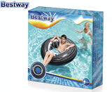 Bestway Inflatable 1.19m High Velocity Tire Tube Pool Float