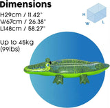 Bestway 1.52m x 71cm Buddy Crocodile Ride-On
