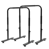 Portable calisthenics equipment safety, set of 2, height adjustable.