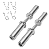 Olympic Barbell steel free weights, 50cm.