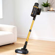 Devanti gold handheld cordless stick vacuum.