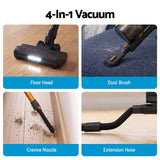 Devanti gold handheld cordless stick vacuum.