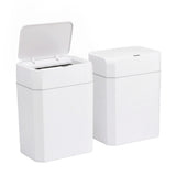 Artiss Rubbish Bin 12L 2-Pack Sensor Kitchen Automatic Motion Touchless White